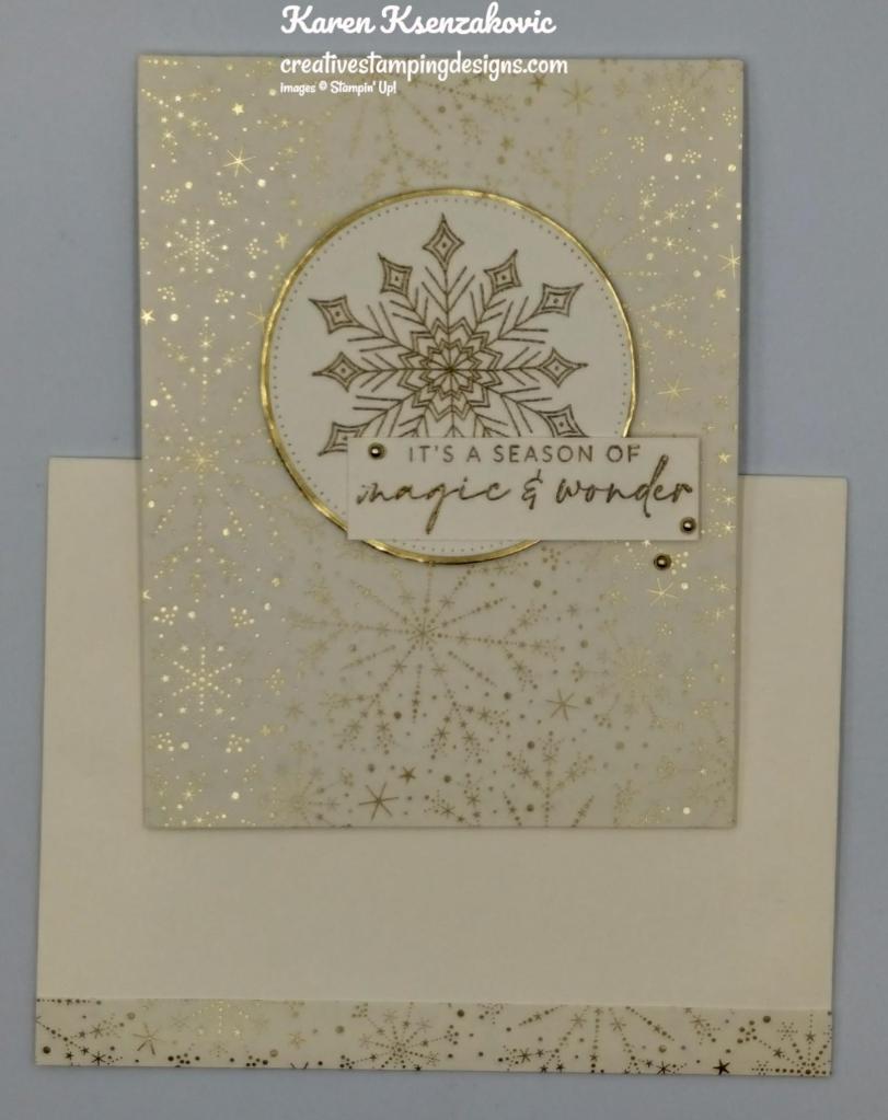 Stampin' Up! Joyful Flurry CAS 6 creativestampingdesigns.com
