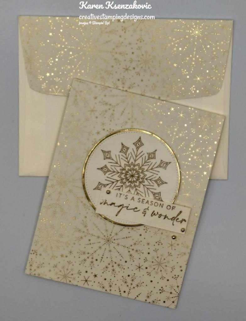 Stampin' Up! Joyful Flurry CAS 7 creativestampingdesigns.com