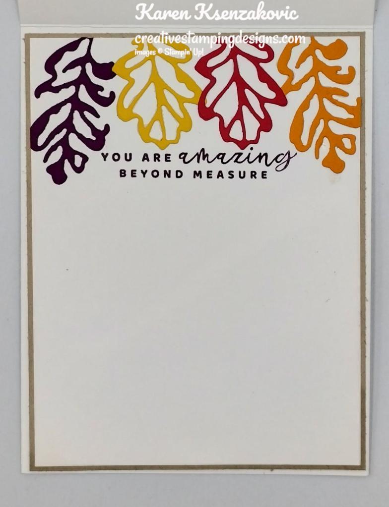 Stampin' Up! Season of Chic Fall 5 creativestampingdesigns.com
