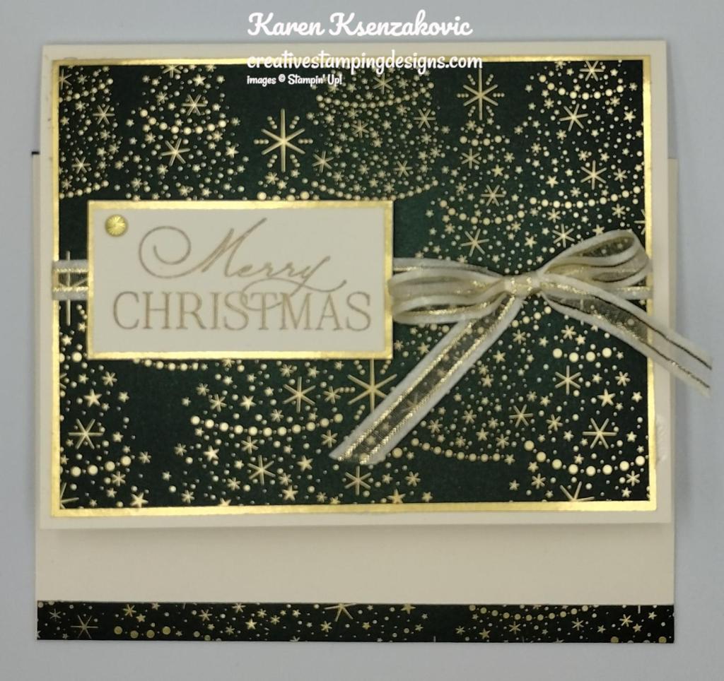 Stampin' Up! Brightest Glow CAS 6 creativestampingdesigns.com