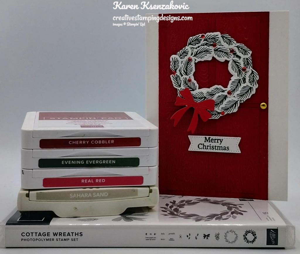 Stampin' Up! Cottage Wreaths 1 creativestampingdesigns.com