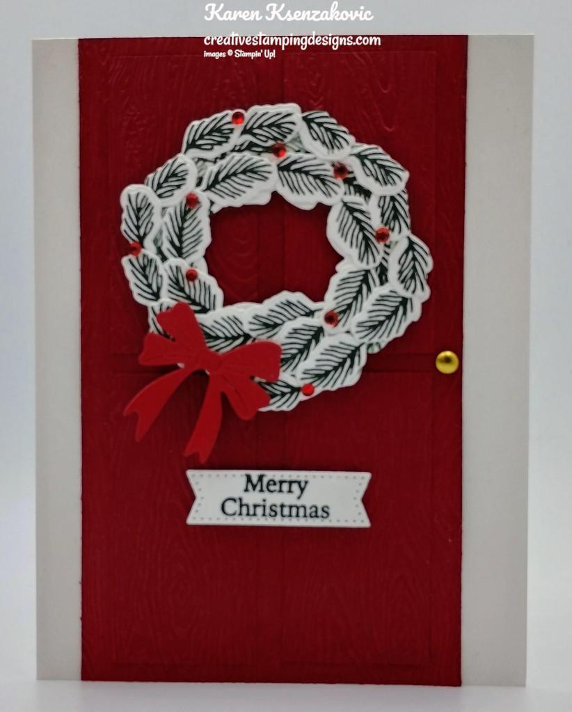 Stampin' Up! Cottage Wreaths 2 creativestampingdesigns.com