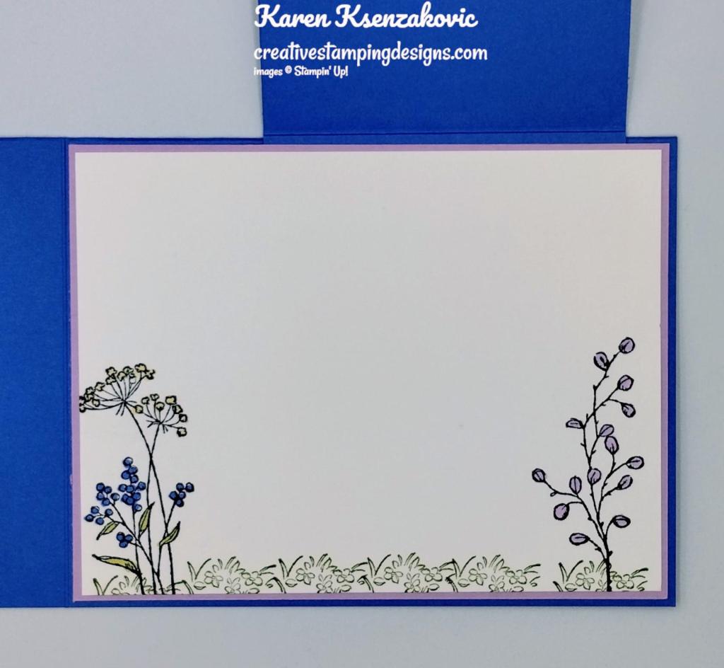 Stampin' Up! Dainty Delight Fun Fold 5 creativestampingdesigns.com