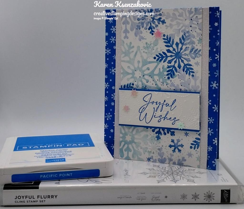 Stampin' Up! Joyful Flurry CAS 1 creativestampingdesigns.com