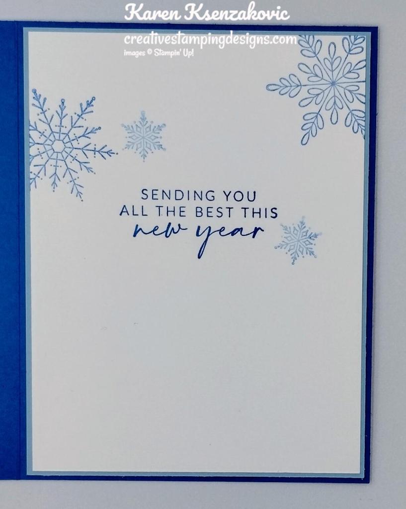 Stampin' Up! Joyful Flurry CAS 5 creativestampingdesigns.com