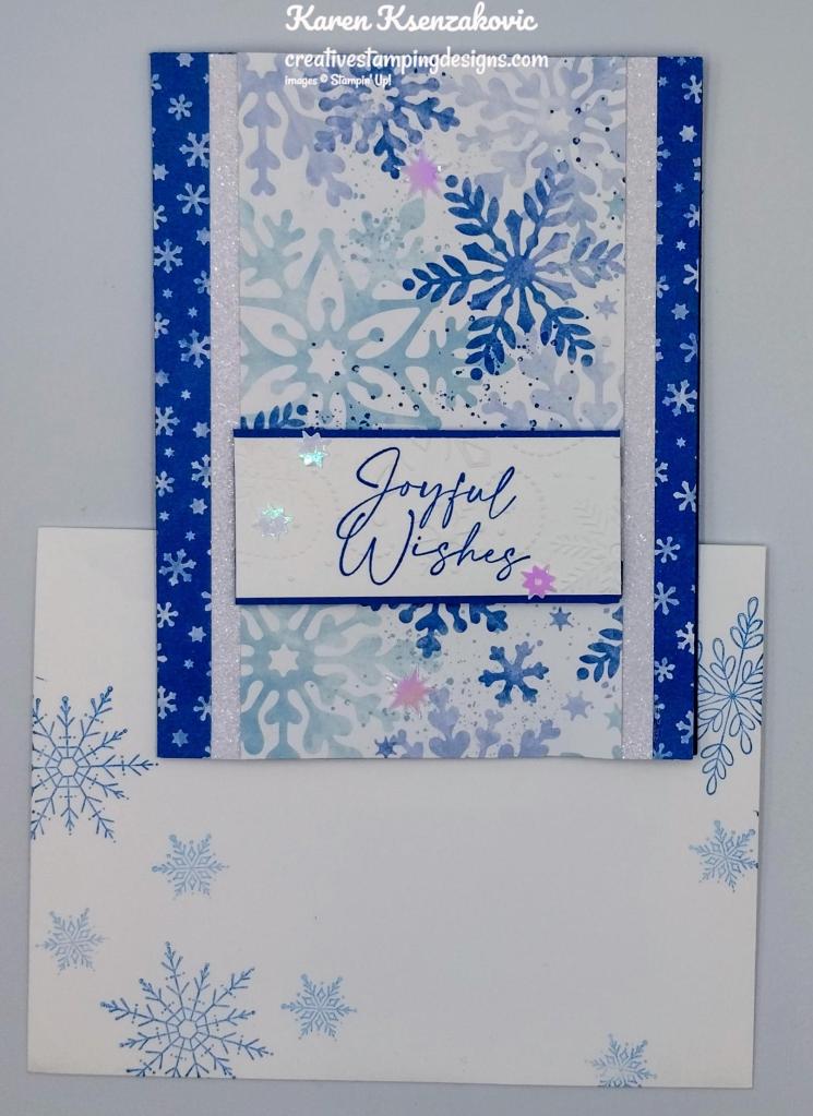 Stampin' Up! Joyful Flurry CAS 6 creativestampingdesigns.com