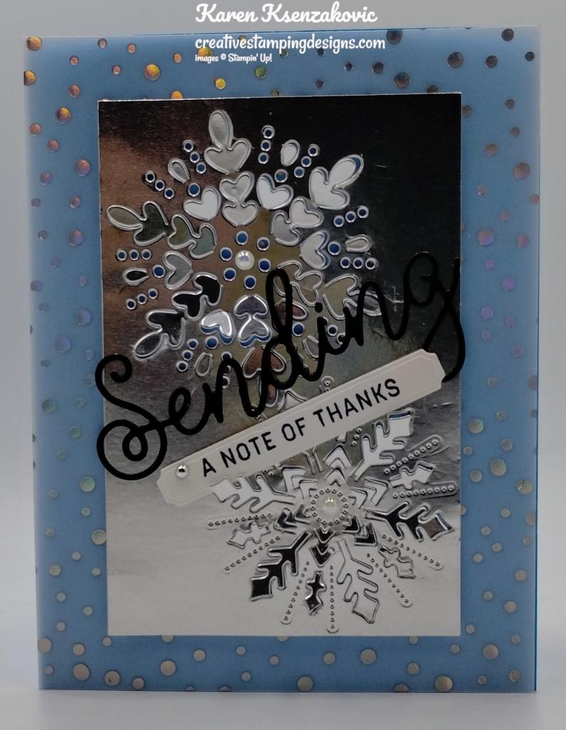 Stampin' Up! Sending Smiles Thank You 2 creativestampingdesigns.com