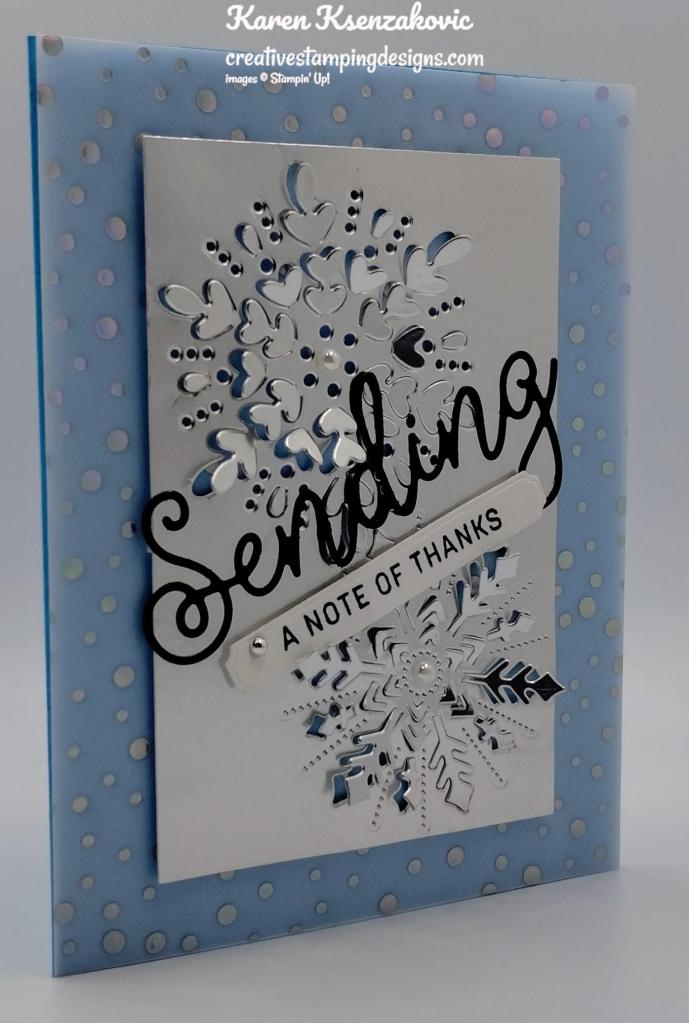 Stampin' Up! Sending Smiles Thank You 3 creativestampingdesigns.com