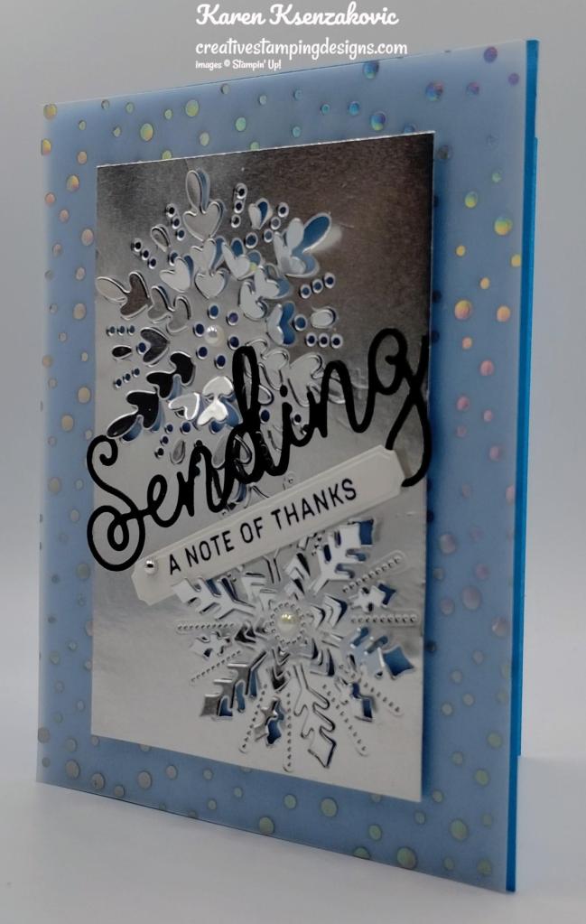 Stampin' Up! Sending Smiles Thank You 4 creativestampingdesigns.com
