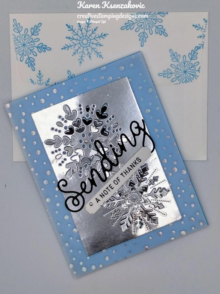 Stampin' Up! Sending Smiles Thank You 7 creativestampingdesigns.com