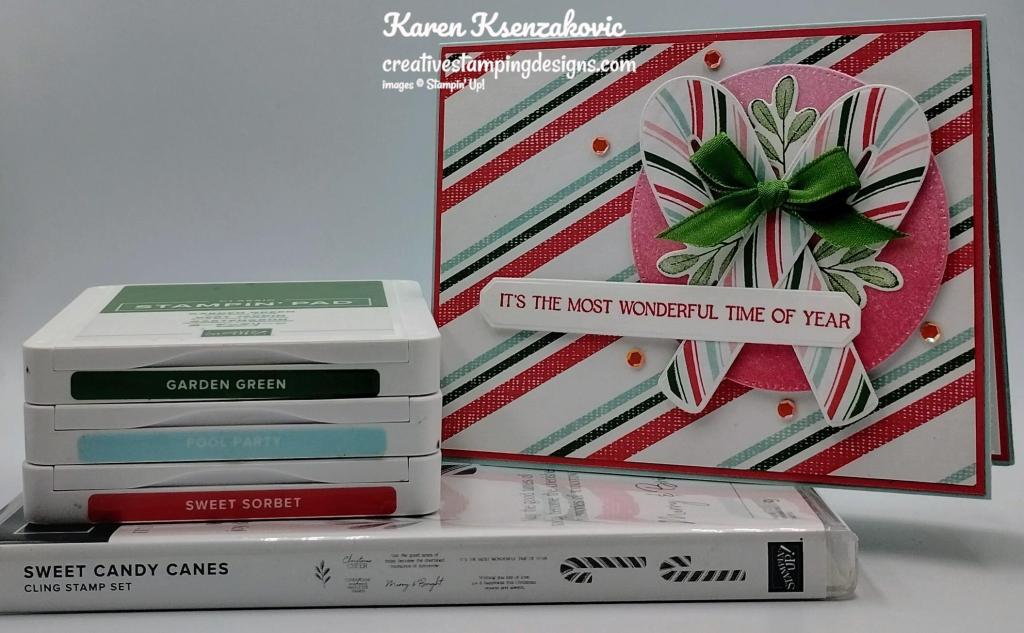 Stampin' Up! Sweet Candy Cane 1 creativestampingdesigns.com
