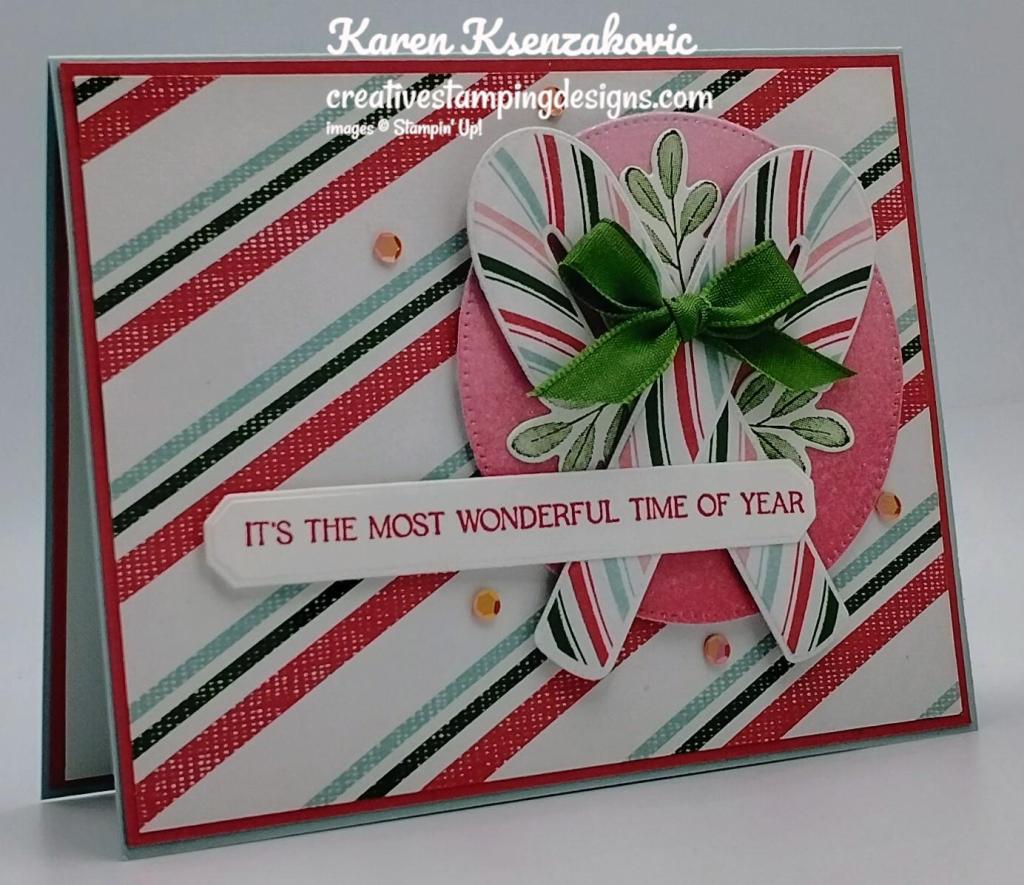 Stampin' Up! Sweet Candy Cane 4 creativestampingdesigns.com