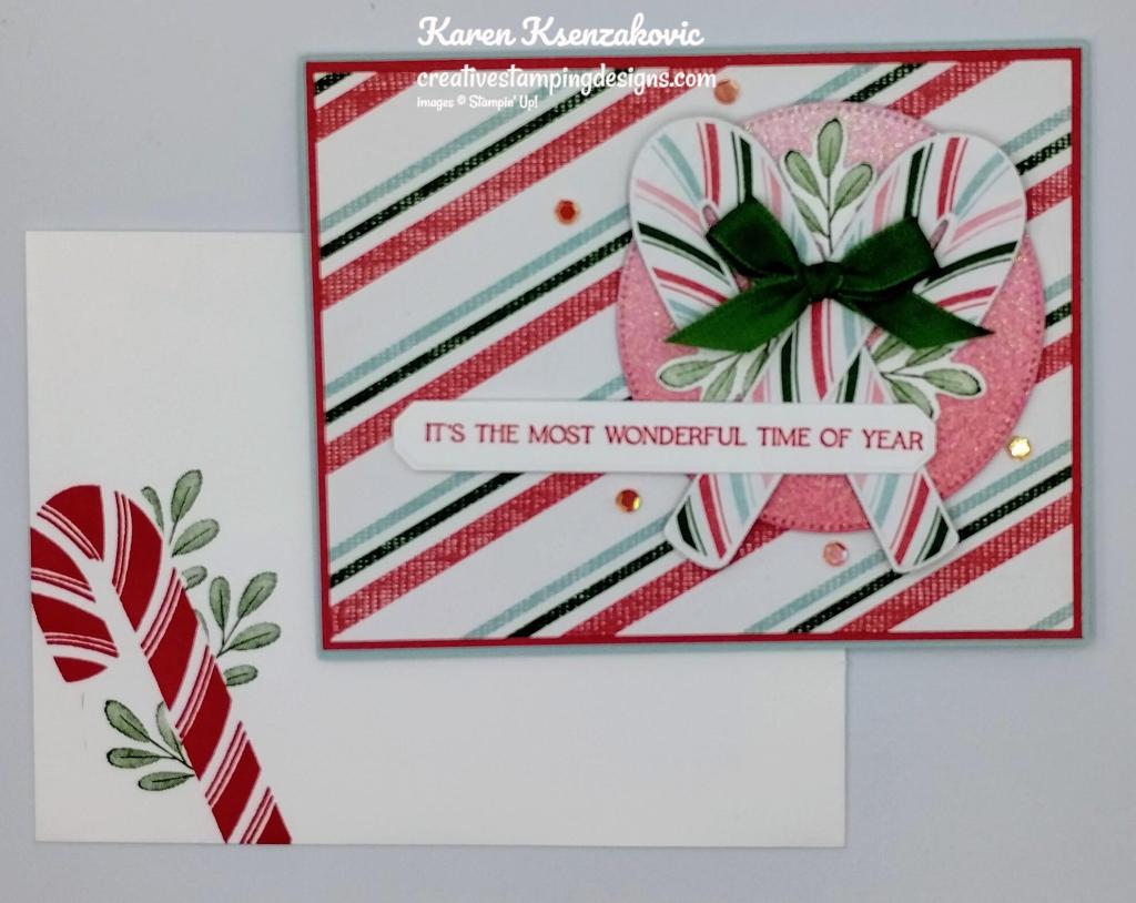Stampin' Up! Sweet Candy Cane 6 creativestampingdesigns.com