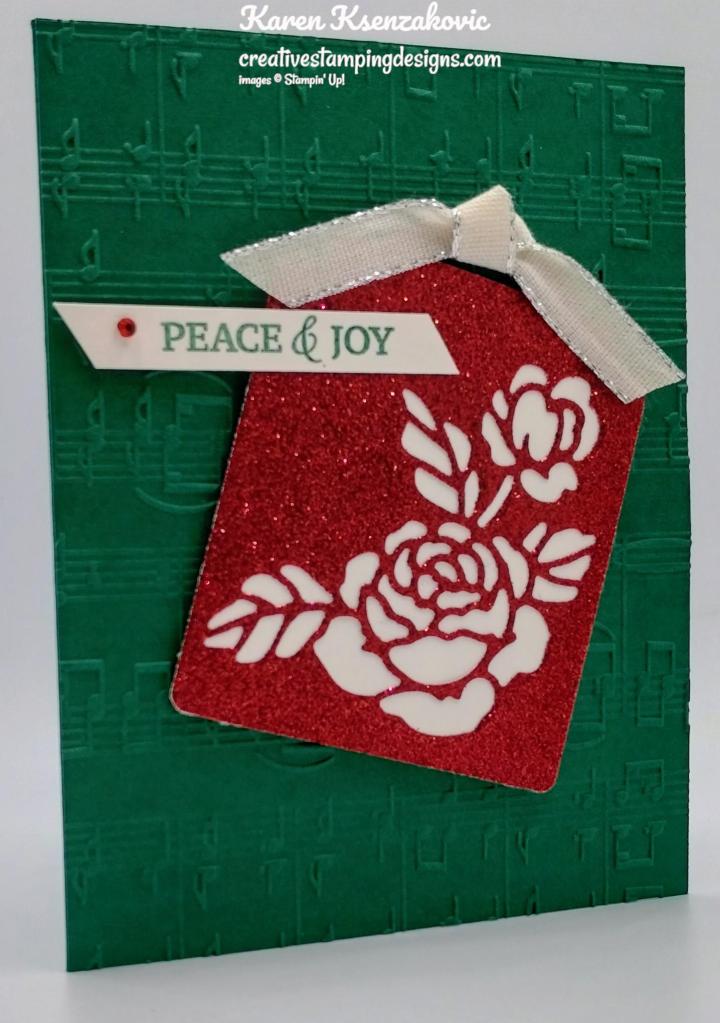 Stampin' Up! Trimming The Tree CAS 4 creativestampingdesigns.com