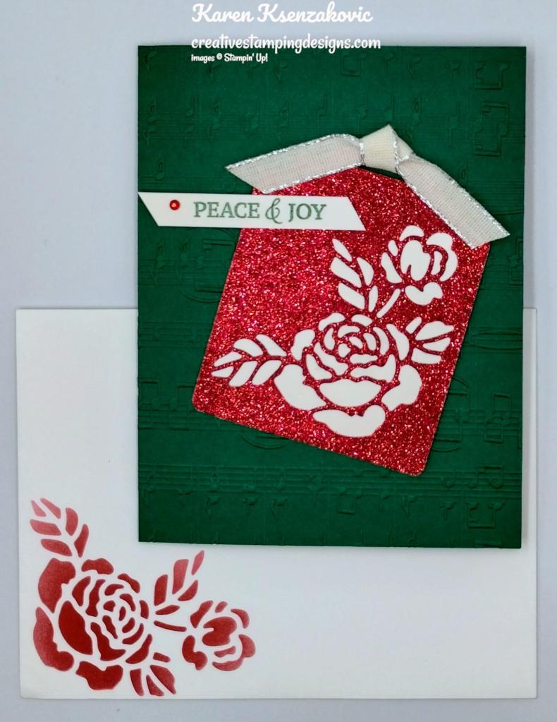 Stampin' Up! Trimming The Tree CAS 6 creativestampingdesigns.com