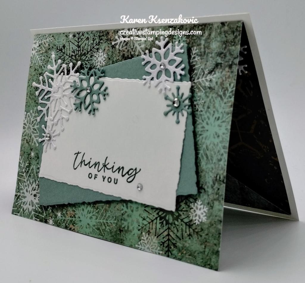 Stampin' Up! Season of Chic Gift Card Holder 4 creativestampingdesigns.com