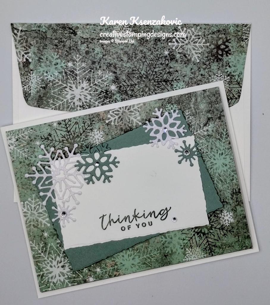 Stampin' Up! Season of Chic Gift Card Holder 7 creativestampingdesigns.com