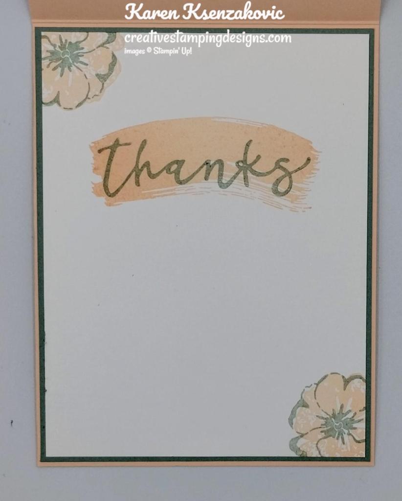 Stampin' Up! Season of Chic Thanks 5 creativestampingdesigns.com