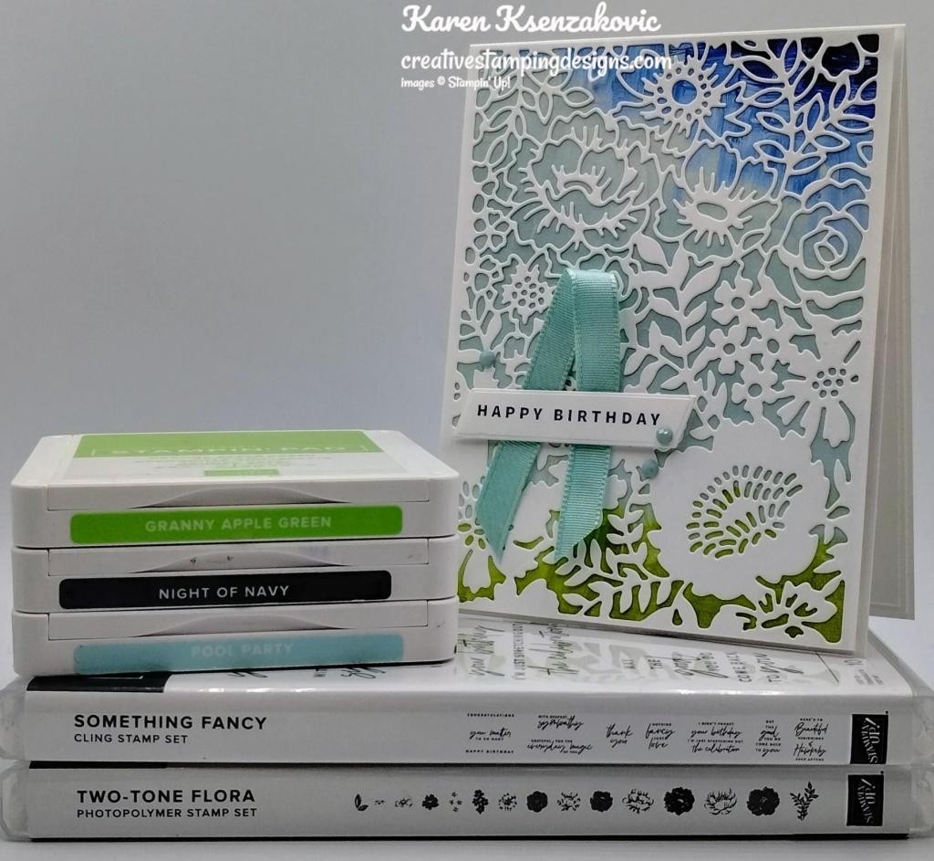 Stampin' Up! Something Fancy Birthday 1 creativestampingdesigns.com