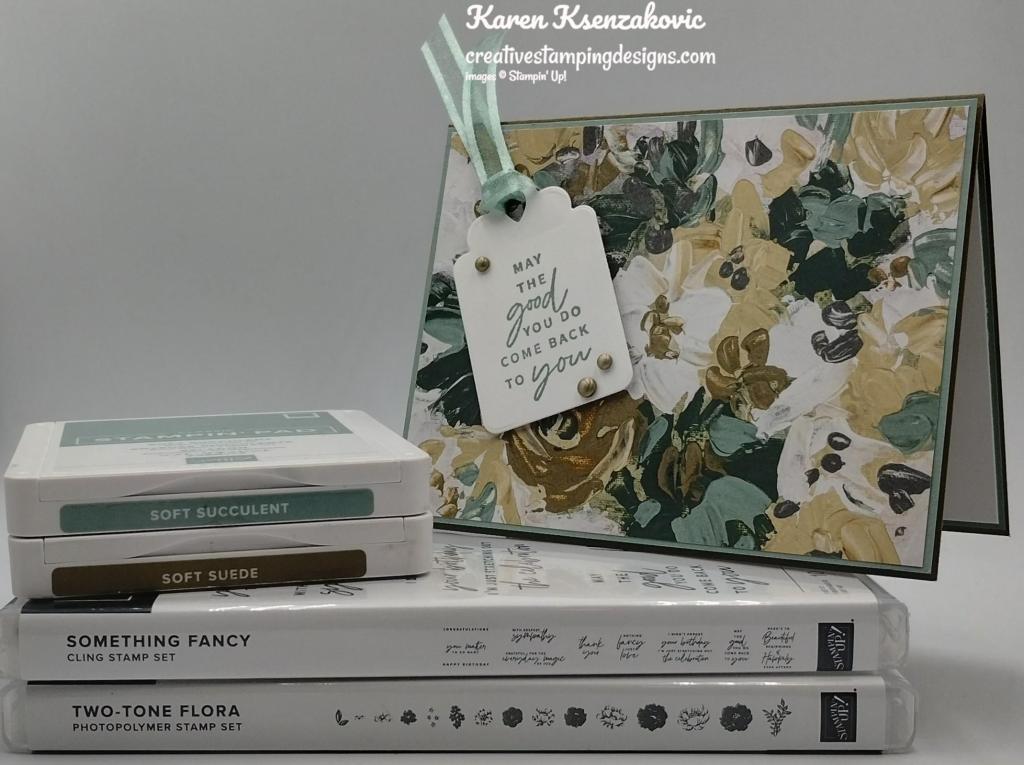 Stampin' Up! Something Fancy Thank You 1 creativestampingdesigns.com