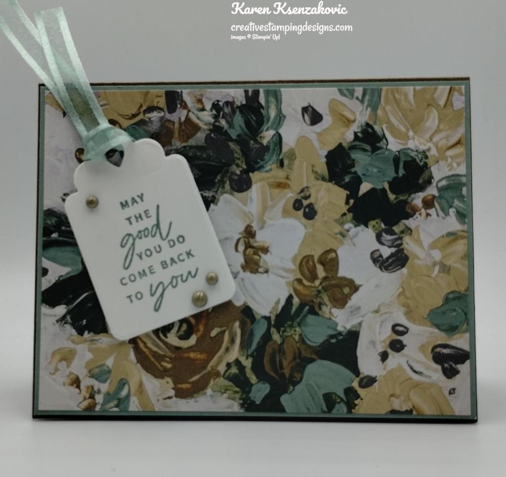 Stampin' Up! Something Fancy Thank You 2 creativestampingdesigns.com