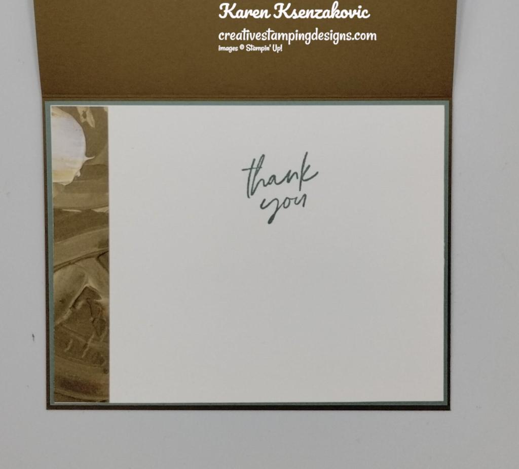 Stampin' Up! Something Fancy Thank You 5 creativestampingdesigns.com