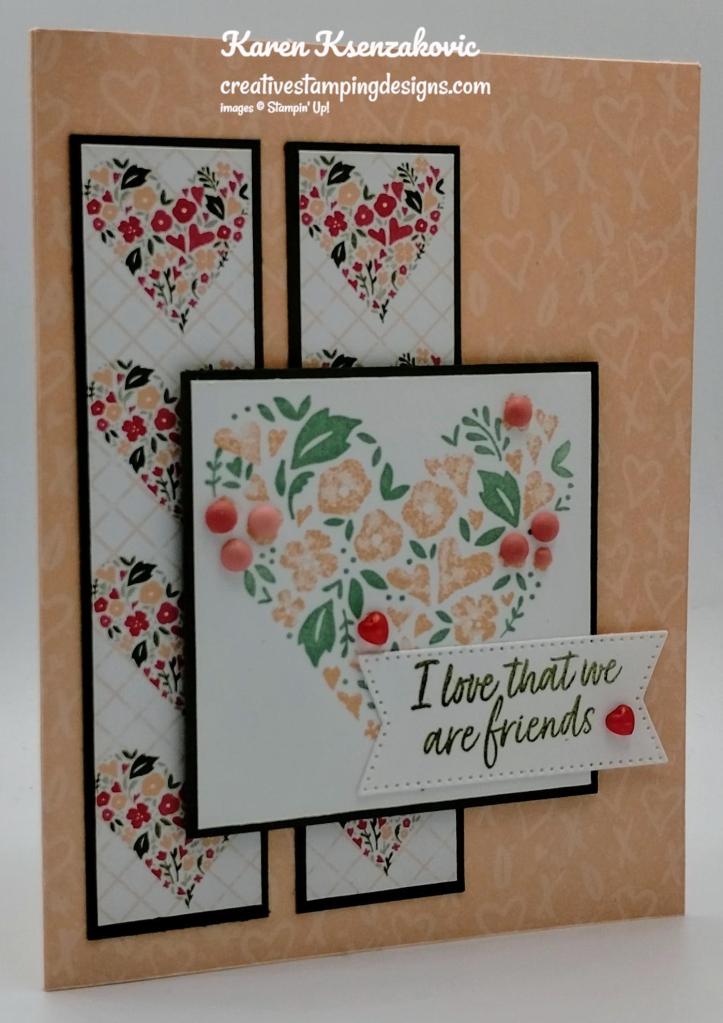 Stampin' Up! Country Bouquet Valentine 3 creativestampingdesigns.com