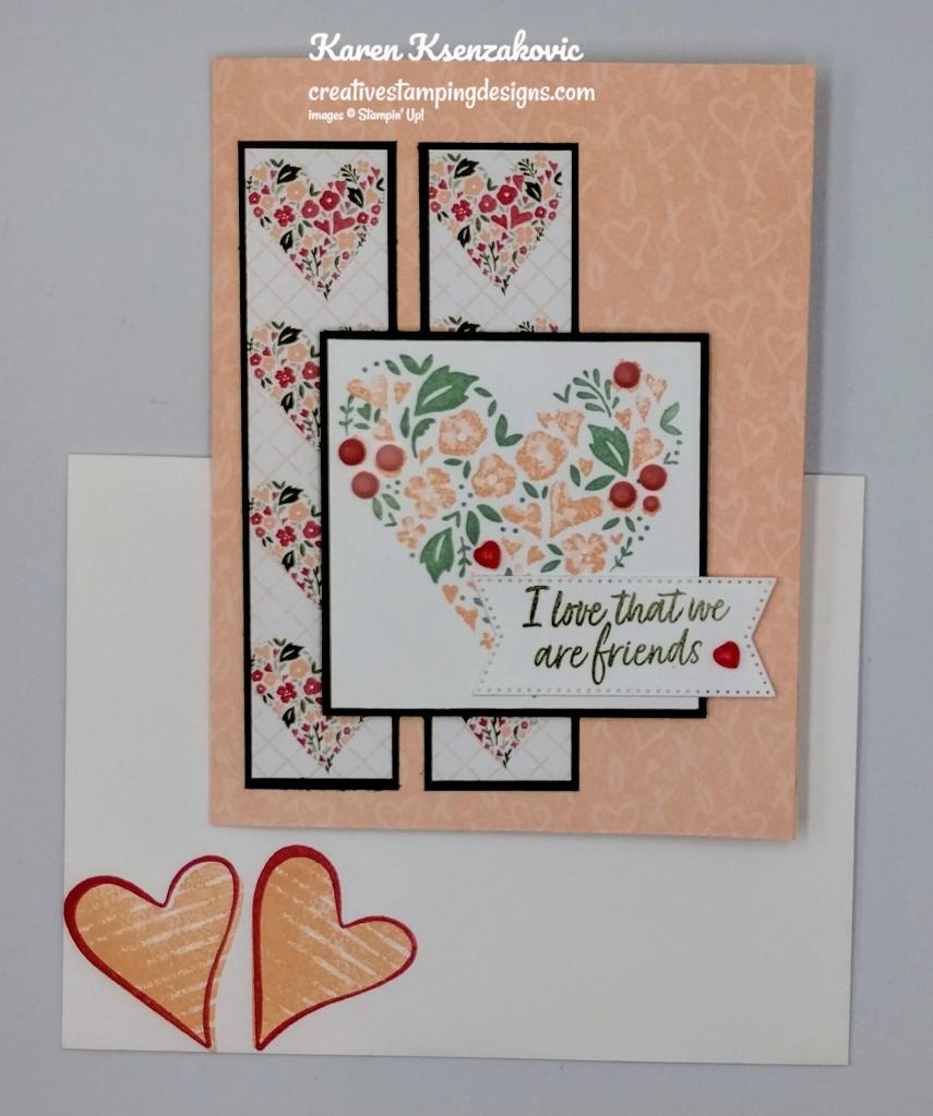 Stampin' Up! Country Bouquet Valentine 6 creativestampingdesigns.com