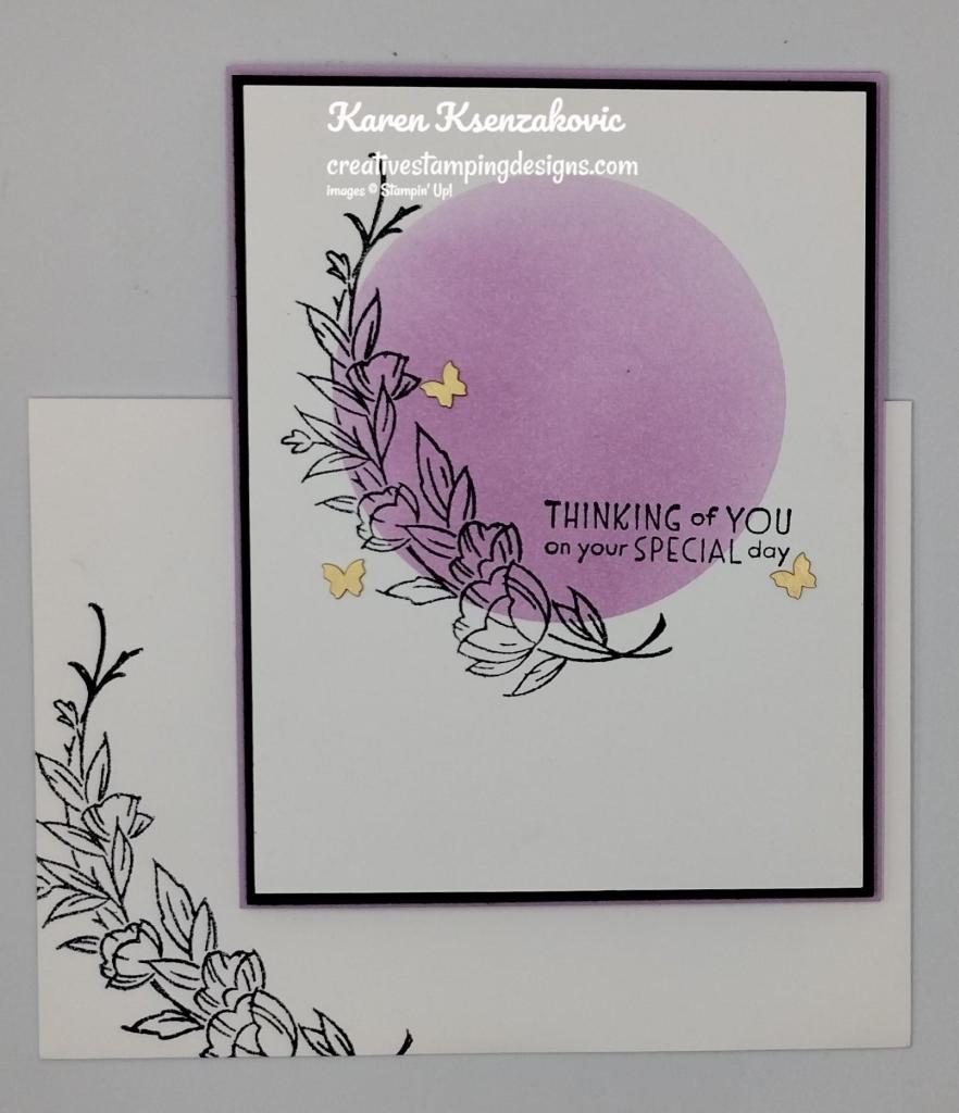 Stampin' Up! Decorative Borders CAS 6 creativestampingdesigns.com