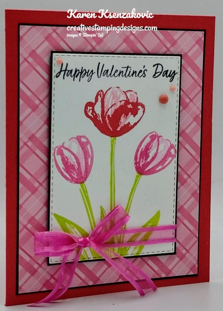 Stampin' Up! Flowering Tulips 3 creativestampingdesigns.com