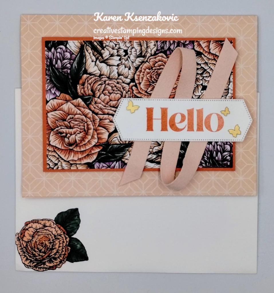 Stampin' Up! Fragrant Flowers Hello 6 creativestampingdesigns.com
