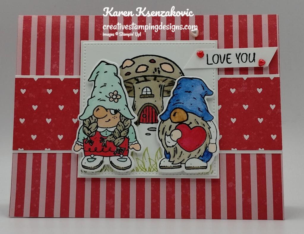Stampin' Up! Friendly Gnomes Love 2 creativestampingdesigns.com
