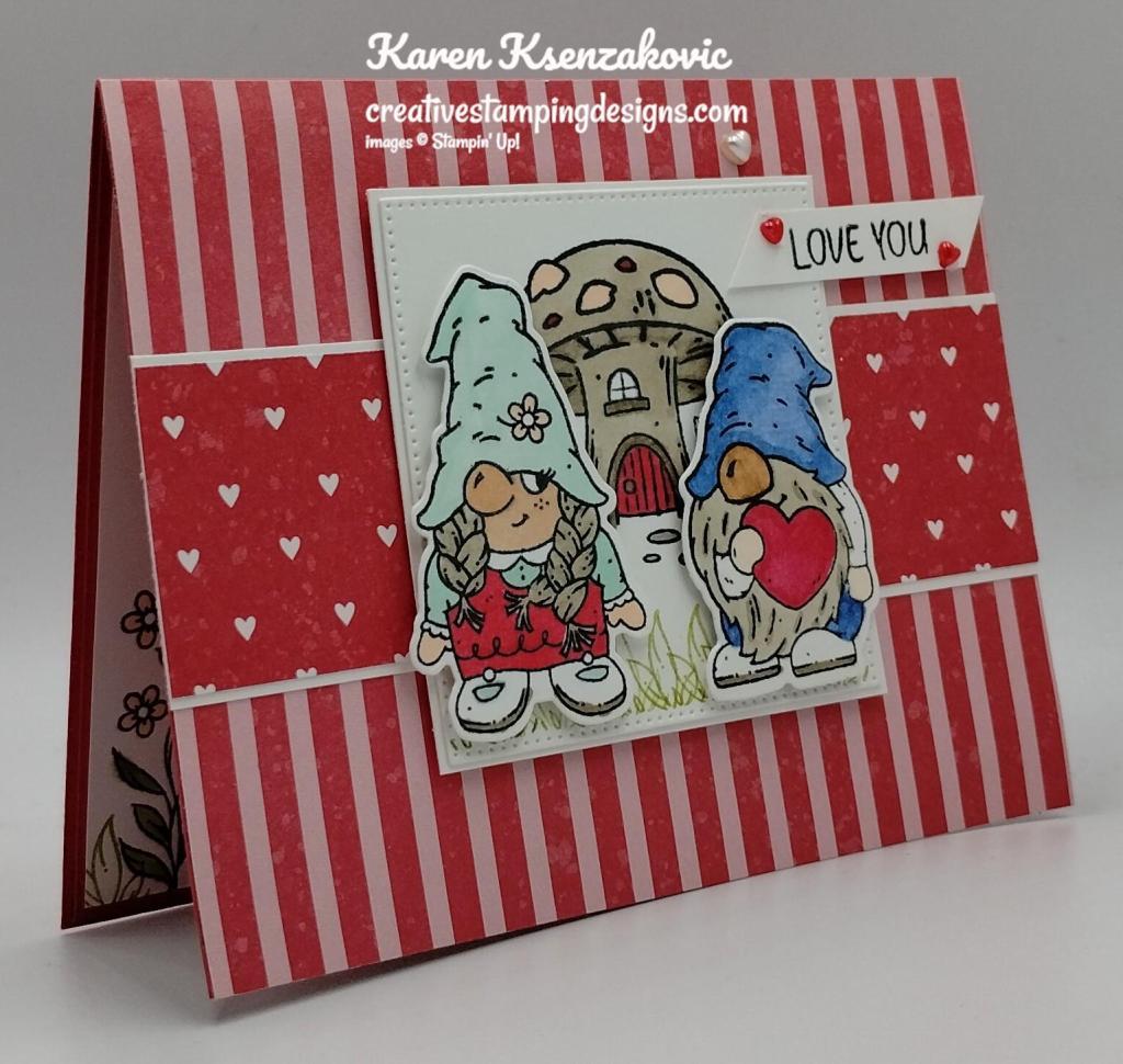 Stampin' Up! Friendly Gnomes Love 3 creativestampingdesigns.com