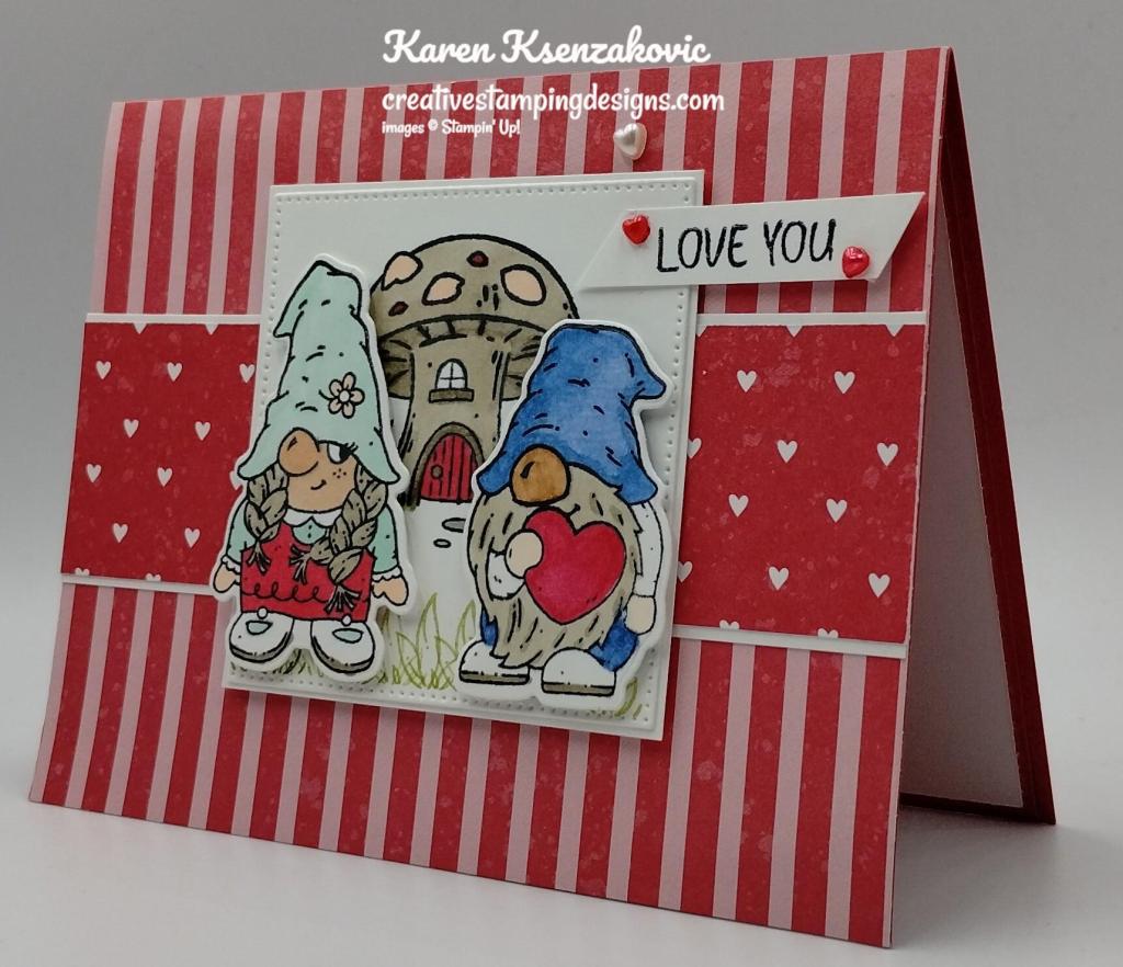 Stampin' Up! Friendly Gnomes Love 4 creativestampingdesigns.com