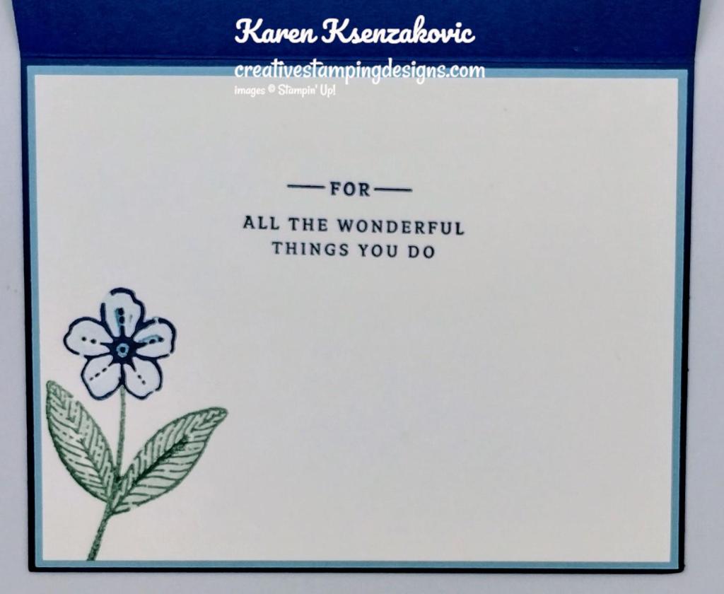 Stampin' Up! Petal Park Thanks 5 creativestampingdesigns.com