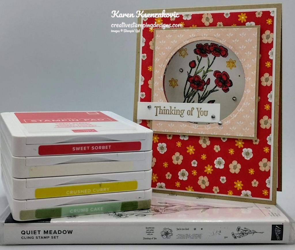 Stampin' Up! Quiet Meadow Peek Through 1 creativestampingdesigns.com