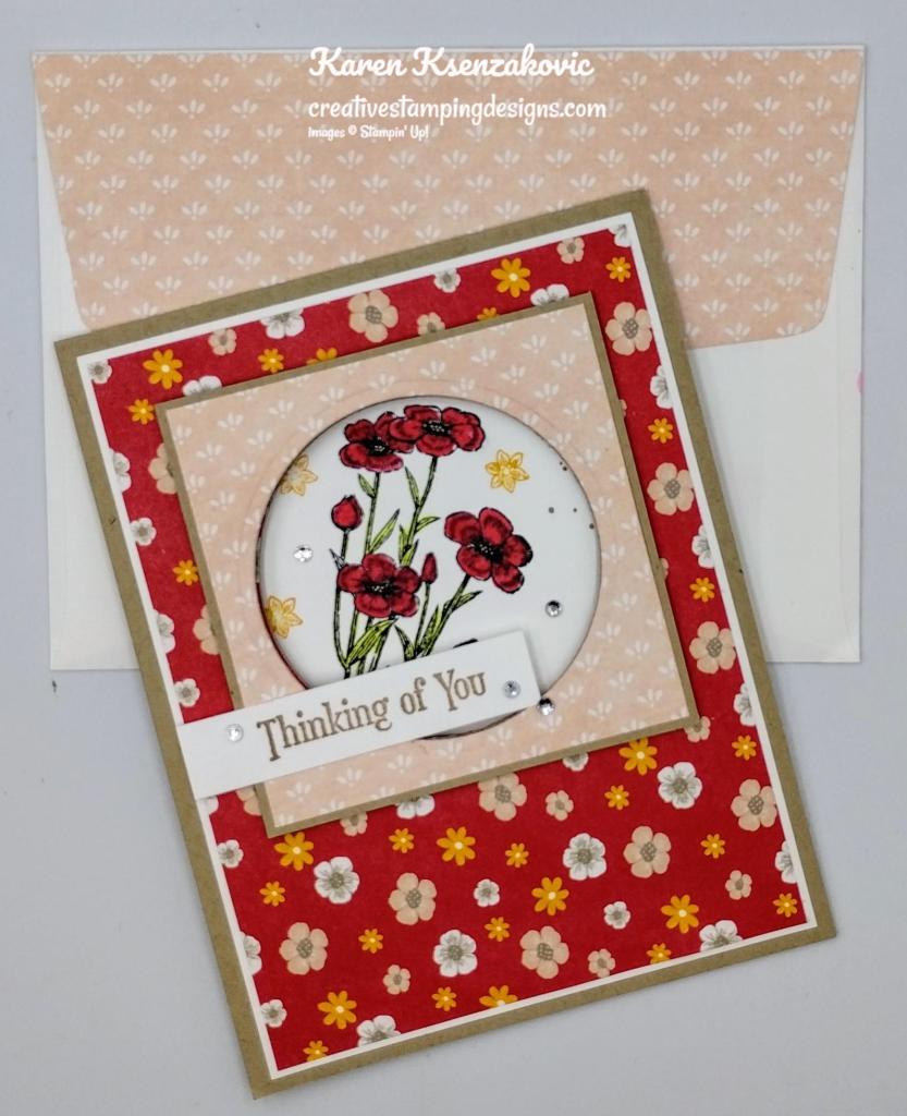 Stampin' Up! Quiet Meadow Peek Through 7 creativestampingdesigns.com