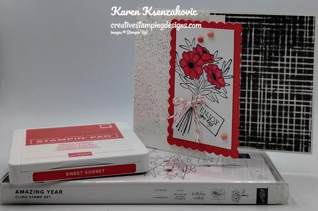 Stampin' Up! Amazing Year Fun Fold 1 creativestampingdesigns.com