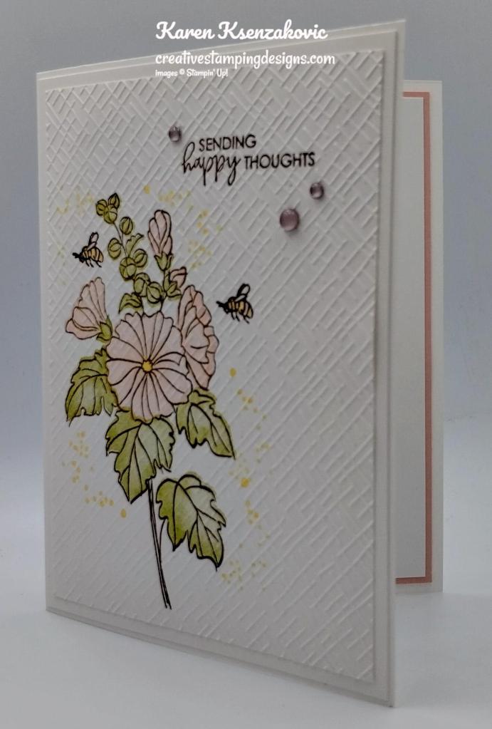 Stampin' Up! Beautifully Happy CAS Birthday 4 creativestampingdesigns.com