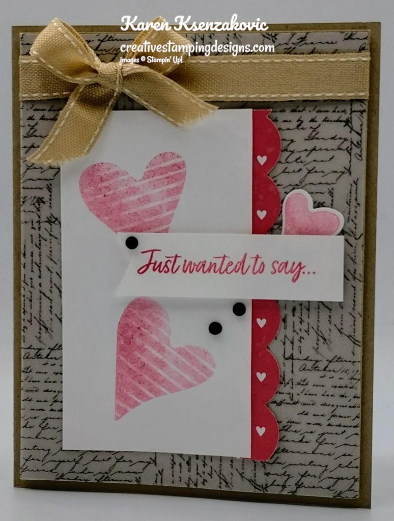 Stampin' Up! Country Bouquet 2 creativestampingdesigns.com