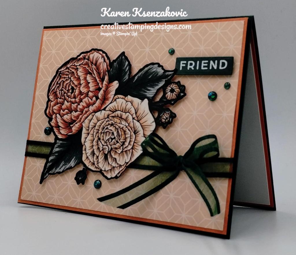 Stampin' Up! Fragrant Flowers Friend 4 creativestampingdesigns.com