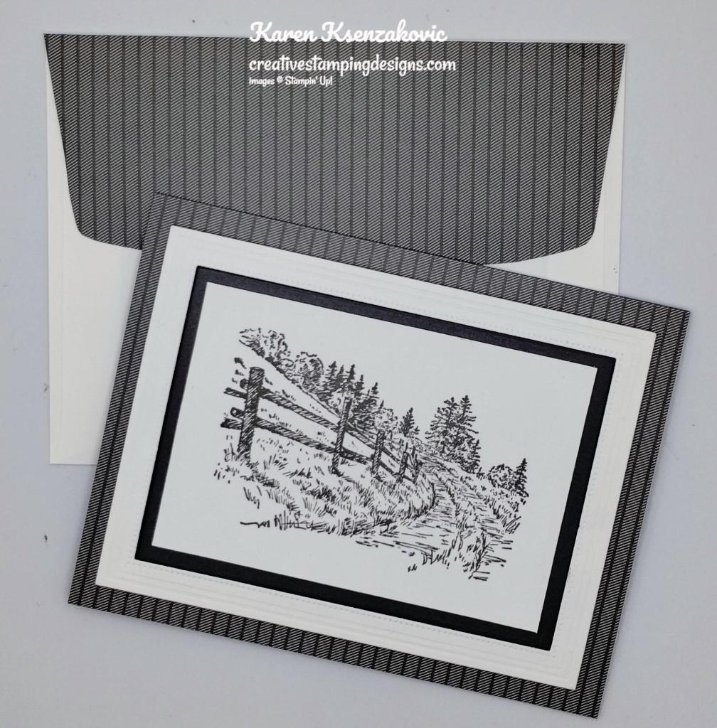 Stampin' Up! In The Country CAS 7 creativestampingdesigns.com