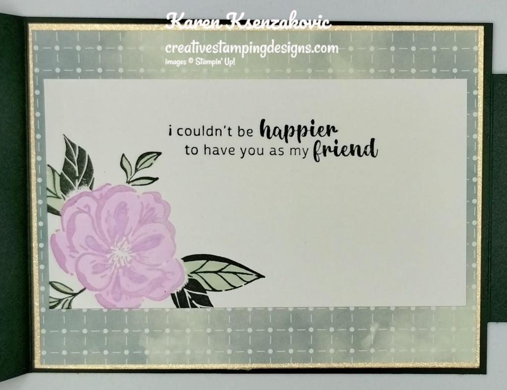 Stampin' Up! Irresistible Blooms Fun Fold 5 creativestampingdesigns.com