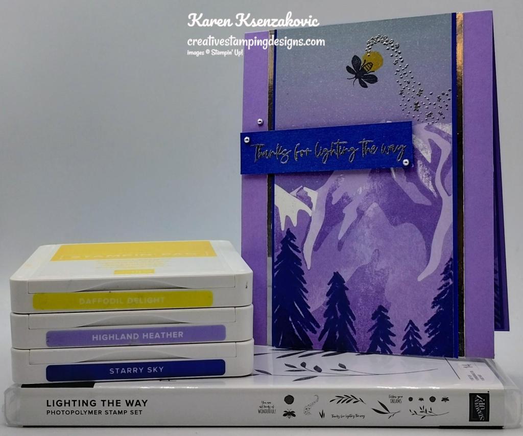 Stampin' Up! Lighting The Way CAS 1 creativestampingdesigns.com