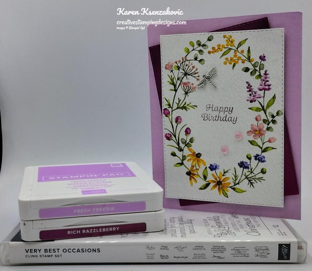 Stampin' Up! Very Best Occasions Birthday 1 creativestampingdesigns.com
