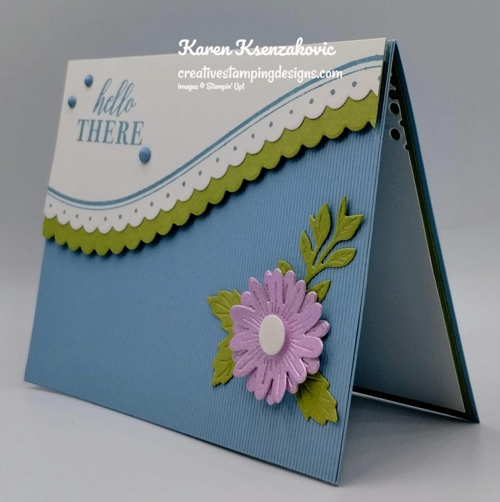 Stampin' Up! Around The Bend Hello 4 creativestampingdesigns.com