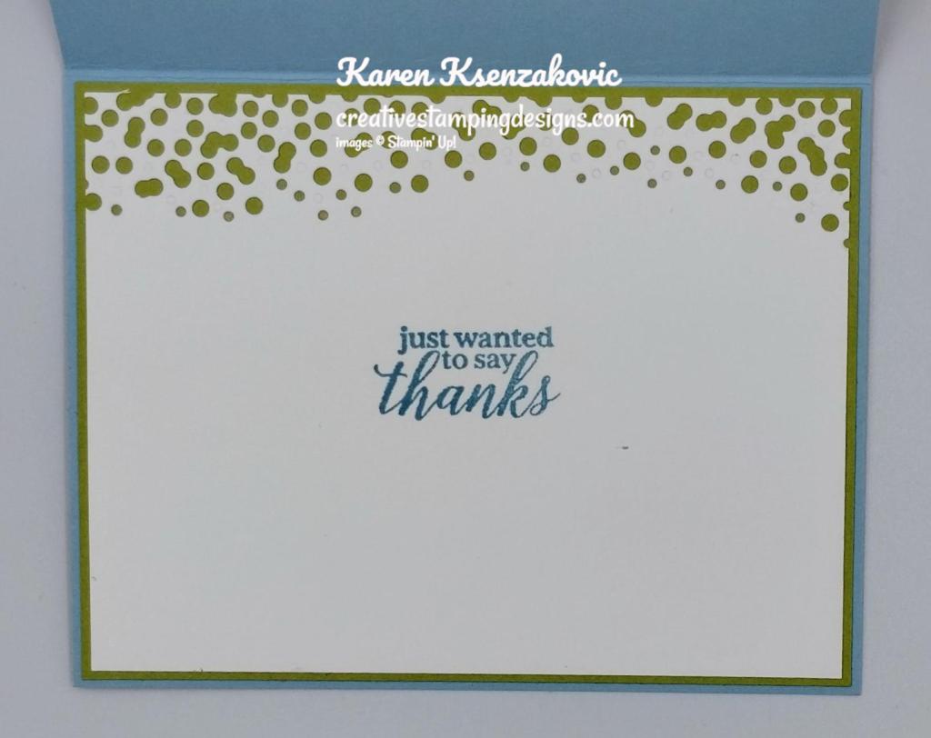 Stampin' Up! Around The Bend Hello 5 creativestampingdesigns.com