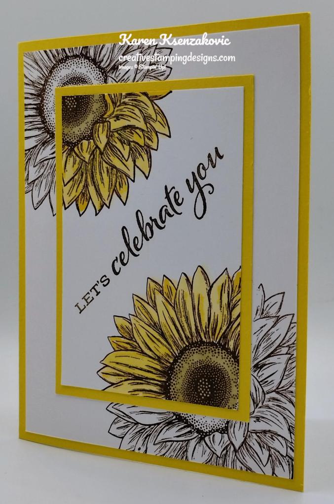 Stampin' Up! Celebrate Sunflowers Spotlight 4 creativestampingdesigns.com