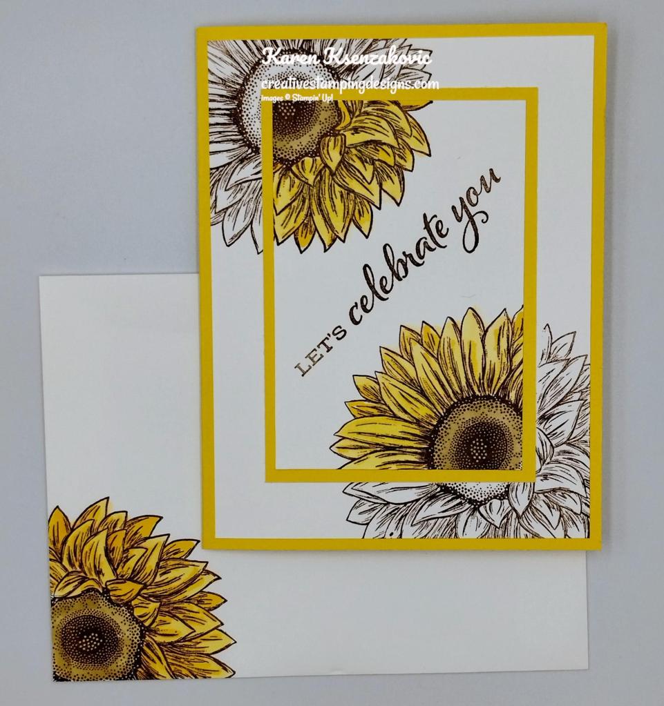 Stampin' Up! Celebrate Sunflowers Spotlight 6 creativestampingdesigns.com