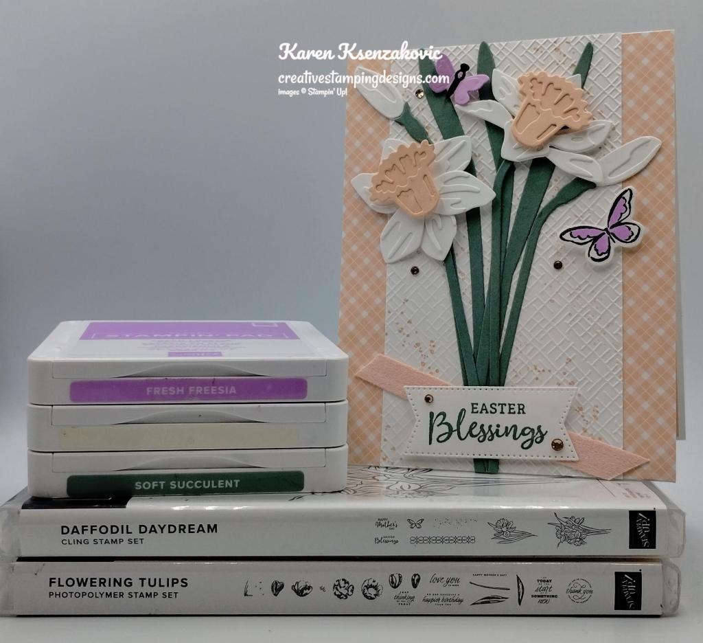 Stampin' Up! Daffodil Daydream Easter 1 creativestampingdesigns.com